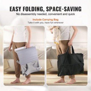 VEVOR  Πτυσσόμενο Καθισματάκι Μωρού με Μπάρα Παιχνιδιών (0-9 Μηνών)...