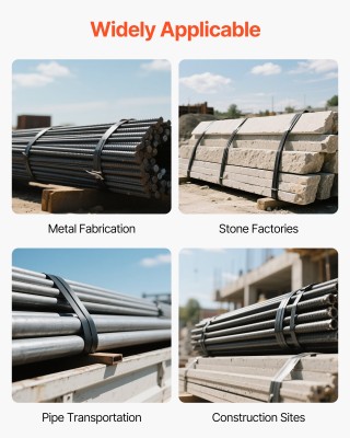 VEVOR Ιμάντας Χάλυβα για Δέσιμο Παλετών 19mm x 0.55mm x 500m - Αντο...