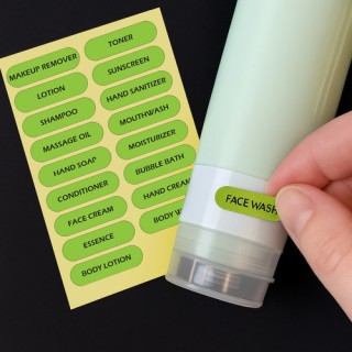 Νεσεσέρ Καλλυντικών Ταξιδίου με 4 Μπουκαλάκια 14 × 17 × 4 cm Διάφαν...