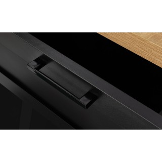 Μπουφές Marius με 3 Πόρτες & 1 Συρτάρι 100 x 34 x 80 cm - Μαύρο & Ξ... Μπουφές Marius με 3 Πόρτες & 1 Συρτάρι 100 x 34 x 80 cm - Μαύρο & Ξ...