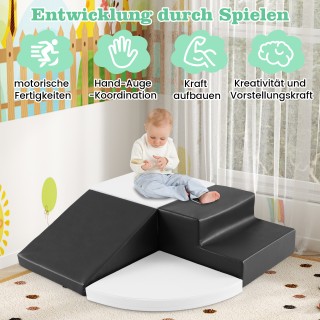 Costway Σετ 4 Αφρώδεις Μεγάλες Δομικές Πέτρες για Αναρρίχηση & Παιχ...