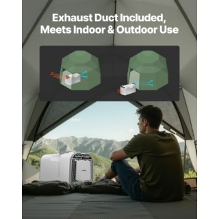 VEVOR Φορητό Κλιματιστικό 4250BTU για Κάμπινγκ BXSLYKD4000BZZ5B5V2