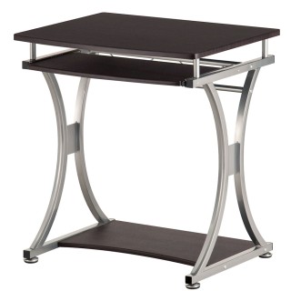 BAKAJI Γραφείο Τραπέζι με Θέση Πληκτρολογίου Υπολογιστή Ξύλο και Μ... BAKAJI Γραφείο Τραπέζι με Θέση Πληκτρολογίου Υπολογιστή Ξύλο και Μ...