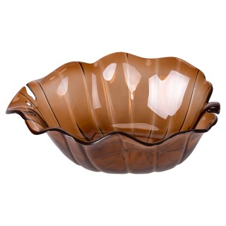 Villa dEste Home Μπολ Σαλάτας Φύλλο 32x29 εκ 22 λ Άμπρα La Cucina 5...