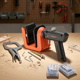 VEVOR Ρυθμιζόμενο Σετ Οδηγού Τσέπης για Ξυλουργική 12,7 / 19 / 38,1... VEVOR Ρυθμιζόμενο Σετ Οδηγού Τσέπης για Ξυλουργική 12,7 / 19 / 38,1...