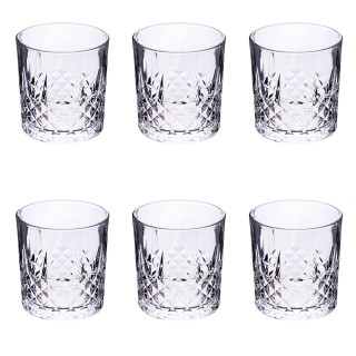 Galileo Σετ 6 ποτήρια 340 ml σε γυαλί με επιφάνεια εργασίας Edinbur... Galileo Σετ 6 ποτήρια 340 ml σε γυαλί με επιφάνεια εργασίας Edinbur...