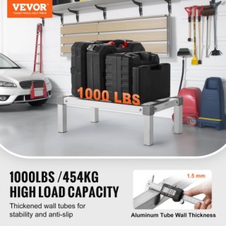 VEVOR  Σταθερή Ράβδος Αλουμινίου 24x14x8 για Αποθήκευση LHJZWJZZK24...