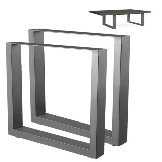 BAKAJI 2x Πόδια Τραπεζιού Τραπεζάκι Πάγκος Παγκάκι 64x40 Μέταλλο Μ... BAKAJI 2x Πόδια Τραπεζιού Τραπεζάκι Πάγκος Παγκάκι 64x40 Μέταλλο Μ...