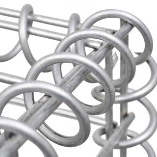 BAKAJI Γαλβανισμένο Χαλύβδινο Κλουβί 100x30x30cm για Περιφράξεις Κή...