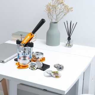 Μηχανή Κατασκευής Κουμπιών VEVOR, 75mm (3 ίντσες), Σετ Πιεστηρίου γ... Μηχανή Κατασκευής Κουμπιών VEVOR, 75mm (3 ίντσες), Σετ Πιεστηρίου γ...