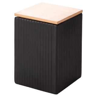 Villa dEste Home Μεγάλο δοχείο 1080 ml από γρανίτη με καπάκι μπαμπο...