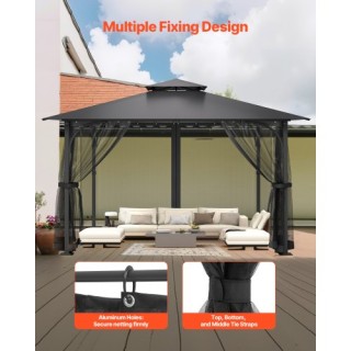 VEVOR Αντικατάσταση Δικτύου Κιόσκι 10x10x6.7 ft LTWZDL10FT10FOSORV0 VEVOR Αντικατάσταση Δικτύου Κιόσκι 10x10x6.7 ft LTWZDL10FT10FOSORV0