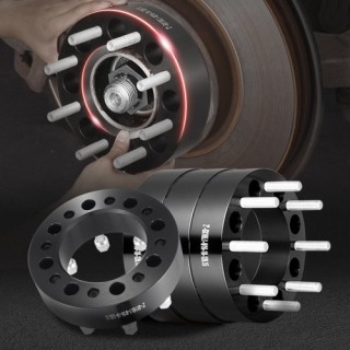 VEVOR Αποστάτες Τροχών 2 8x6.5 8 Λουγ Φορμαρισμένοι 2 Τεμ Μαύροι L... VEVOR Αποστάτες Τροχών 2 8x6.5 8 Λουγ Φορμαρισμένοι 2 Τεμ Μαύροι L...