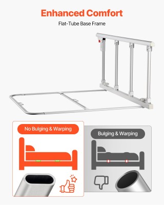 VEVOR Πτυσσόμενος Σιδηρόδρομος Κρεβατιού για Ηλικιωμένους - Σταθερή... VEVOR Πτυσσόμενος Σιδηρόδρομος Κρεβατιού για Ηλικιωμένους - Σταθερή...