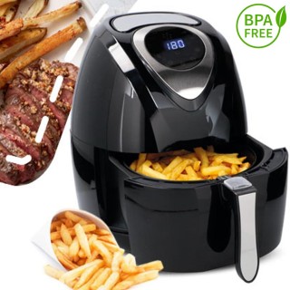BAKAJI Φριτέζα Αέρος Χωρίς Λάδι Airfryer XL Ψηφιακή 3.2 Λίτρων Prem...