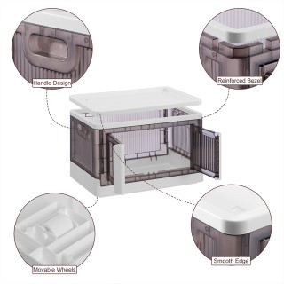 BAKAJI  Κουτί Αποθήκευσης Οργάνωσης Αναδιπλούμενο Εξοικονόμησης Χώρ...