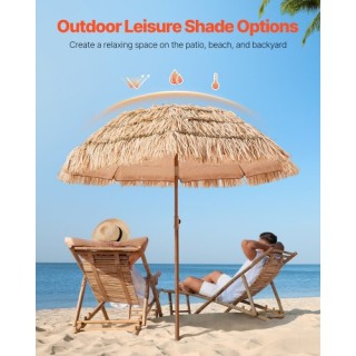 VEVOR Ομπρέλα Πατιού Τίκι 6.5 ft Παραλίας DCS65FTKQXJDXK1EI001V0 VEVOR Ομπρέλα Πατιού Τίκι 6.5 ft Παραλίας DCS65FTKQXJDXK1EI001V0