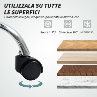 HOMCOM Καρέκλα Γραφείου Μασάζ με 6 Σημεία και Κλίση, από Δέρμα PU κ... HOMCOM Καρέκλα Γραφείου Μασάζ με 6 Σημεία και Κλίση, από Δέρμα PU κ...