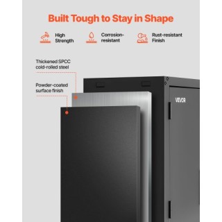 VEVOR Μεταλλικό Ντουλάπι Τοίχου, 76.2x30.5x76.2 εκ., Χάλυβας, με Κλ... VEVOR Μεταλλικό Ντουλάπι Τοίχου, 76.2x30.5x76.2 εκ., Χάλυβας, με Κλ...