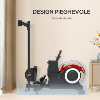 SPORTNOW Πτυσσόμενο Κωπηλατικό με Νερό με 6 Επίπεδα Αντίστασης από ...