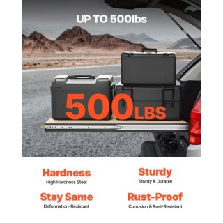 VEVOR Συρόμενοι Οδηγοί Συρταριών 18-60 εκ. με Απαλό Κλείσιμο και Πλ...