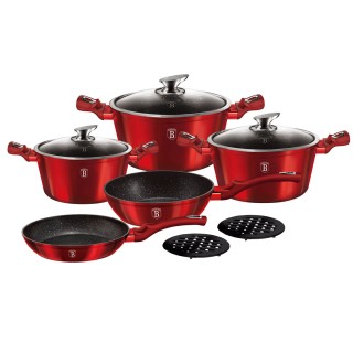 Berlinger Haus Σετ Μαγειρικών Σκευών 10 τεμαχίων, Metallic Line Bur...