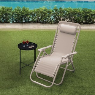 Galileo Πολυθρόνα μεγάλη άνεση σε χρώμα ελεφαντόδοντου με κατασκευή...