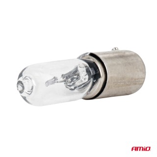 AMIO Σετ 10 τμχ Λαμπτήρων Αλογόνου H21W 12V 21W BAY9s 04514 AMIO Σετ 10 τμχ Λαμπτήρων Αλογόνου H21W 12V 21W BAY9s 04514