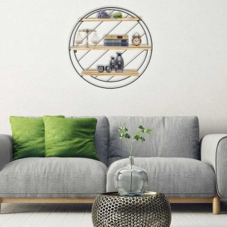 BAKAJI Μεταλλικό Ράφι Τοίχου για Σπίτι Κουζίνα Σαλόνι με 3 Επίπεδα ... BAKAJI Μεταλλικό Ράφι Τοίχου για Σπίτι Κουζίνα Σαλόνι με 3 Επίπεδα ...