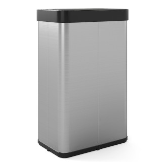 Costway Κάδος Απορριμμάτων 60 Λ με Πτέρυγες & Αισθητήρα Κίνησης Υπέ...