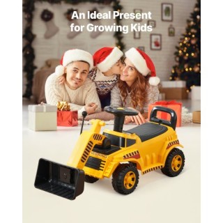 VEVOR Παιδικό Αυτοκινητάκι-Εκσκαφέας 25 κιλών με Αποθηκευτικό Χώρο ...
