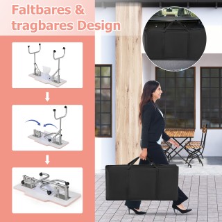 Costway Ροζ Φορητό Τραπέζι Μανικιούρ με Ηλεκτρικό Συλλέκτη Σκόνης Δ... Costway Ροζ Φορητό Τραπέζι Μανικιούρ με Ηλεκτρικό Συλλέκτη Σκόνης Δ...