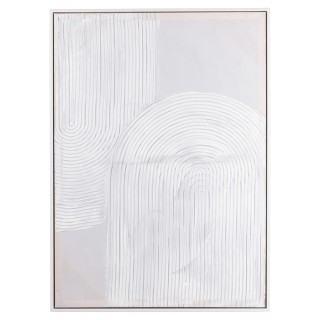 Galileo Λευκή Σίβιλλα Καμβάς με Κορνίζα 50x70 εκ 5920428 Τυχαία Επι...