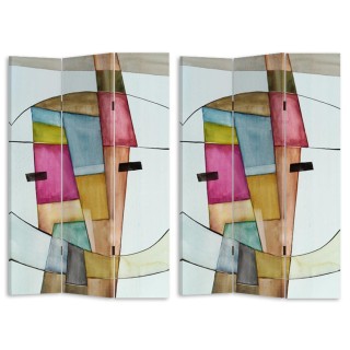 BAKAJI Παραβάν Διαχωριστικό 3 Πάνελ Εκτύπωση Μπρος-Πίσω Αφηρημένος... BAKAJI Παραβάν Διαχωριστικό 3 Πάνελ Εκτύπωση Μπρος-Πίσω Αφηρημένος...