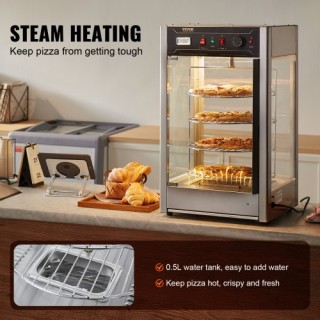 Επαγγελματική Θερμαινόμενη Βιτρίνα Πίτσας 4 Επιπέδων VEVOR PSZSJ4C... Επαγγελματική Θερμαινόμενη Βιτρίνα Πίτσας 4 Επιπέδων VEVOR PSZSJ4C...