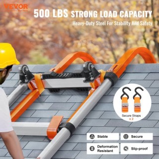 VEVOR  Σταθεροποιητής Σκαλοπατιού με Γάντζο Οροφής 2τμχ με Τροχό κα...