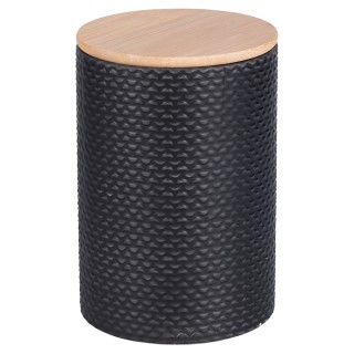 Villa DEste  Σετ 3 βάζα 750 ml από γρανίτη με καπάκι από μπαμπού Ci...