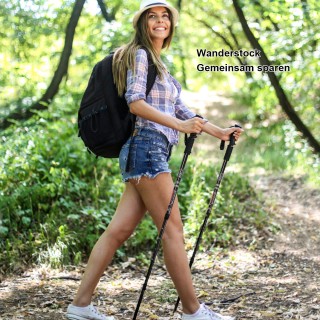 Costway Ελαφροί και Ανθεκτικοί Αλουμινένιοι Μπατόν Πεζοπορίας με Ρ... Costway Ελαφροί και Ανθεκτικοί Αλουμινένιοι Μπατόν Πεζοπορίας με Ρ...