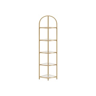 VASAGLE 5 Επιπέδων Γωνιακή Ραφιέρα, Χρυσή 28 x 28 x 158 cm VASAGLE... VASAGLE 5 Επιπέδων Γωνιακή Ραφιέρα, Χρυσή 28 x 28 x 158 cm VASAGLE...