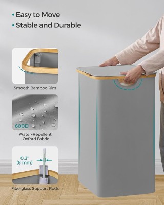 Καλάθι Απλύτων 150L 60 x 38.5 x 70.5 cm SONGMICS LCB515G01- Καλάθι Απλύτων 150L 60 x 38.5 x 70.5 cm SONGMICS LCB515G01-