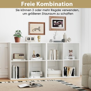 Costway Σετ Δίδυμων Βιβλιοθηκών Υψηλής Ποιότητας με Ρουστίκ και Κο... Costway Σετ Δίδυμων Βιβλιοθηκών Υψηλής Ποιότητας με Ρουστίκ και Κο...