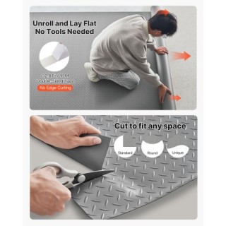 VEVOR Ρολό Δαπέδου Γκαράζ 2,28 x 6,1 m, PVC Αντιολισθητική Προστασί... VEVOR Ρολό Δαπέδου Γκαράζ 2,28 x 6,1 m, PVC Αντιολισθητική Προστασί...