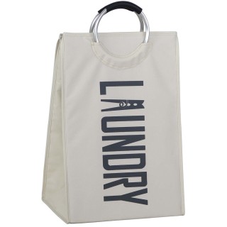 BAKAJI Πτυσσόμενο Καλάθι Απλύτων Υφασμάτινο με Μεταλλικές Λαβές - Κ... BAKAJI Πτυσσόμενο Καλάθι Απλύτων Υφασμάτινο με Μεταλλικές Λαβές - Κ...