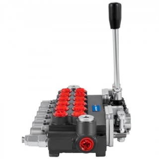 Βαλβίδα Υδραυλικού Ελέγχου VEVOR, 6 Σπείρες, 11 GPM, 4500 PSI για Τ...