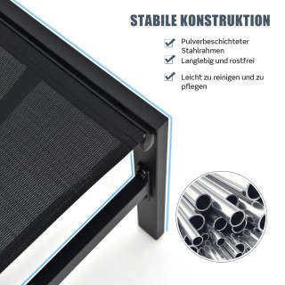 Costway Υπερβολικά Άνετη Ξαπλώστρα με Ρυθμιζόμενη Πλάτη σε 6 Θέσεις... Costway Υπερβολικά Άνετη Ξαπλώστρα με Ρυθμιζόμενη Πλάτη σε 6 Θέσεις...