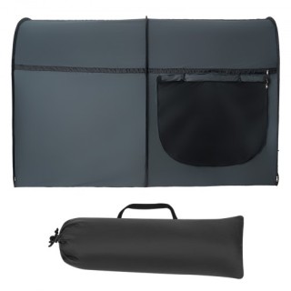 VEVOR Σκηνή Κρεβατιού με 4 Πόρτες, Αναπνεύσιμη και Ελαφριά, με Μαύρ...