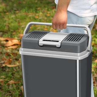 STAKMANN  Φορητό Ηλεκτρικό Ψυγείο 24 Λίτρων Ζεστό και Κρύο Γκρι Πρί...