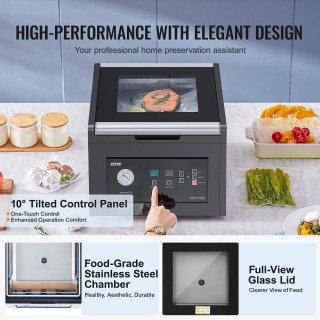 VEVOR Μηχανή Συσκευασίας Κενού 380W με Μήκος Σφράγισης 290mm - Ιδαν... VEVOR Μηχανή Συσκευασίας Κενού 380W με Μήκος Σφράγισης 290mm - Ιδαν...