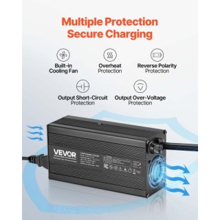 VEVOR Φορτιστής Μπαταρίας Λιθίου για RV 12V 20A 14.6V LiFePO4 Smart... VEVOR Φορτιστής Μπαταρίας Λιθίου για RV 12V 20A 14.6V LiFePO4 Smart...