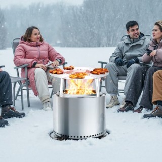 VEVOR Ανοξείδωτος Ατσαλένιος Προστατευτικός Αντανακλαστής Θερμότητα...